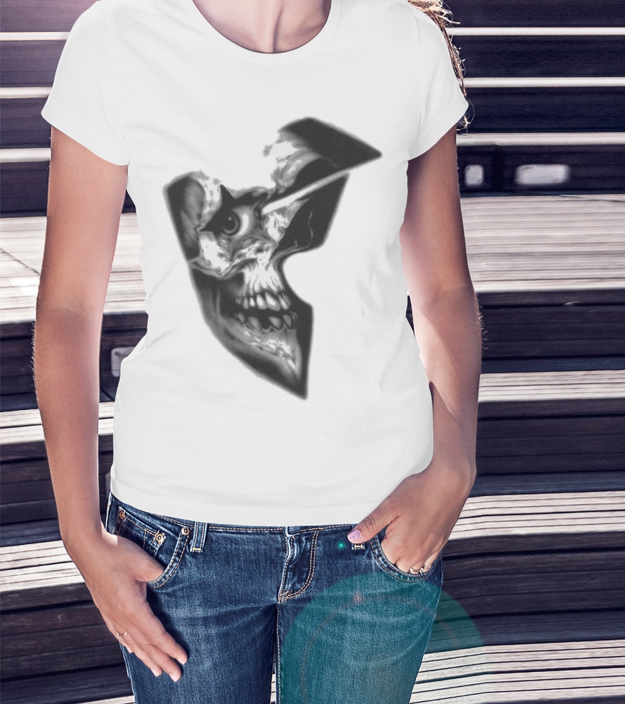 Famous Stars And Straps Skull Boh Iconic Symbol T-Shirt