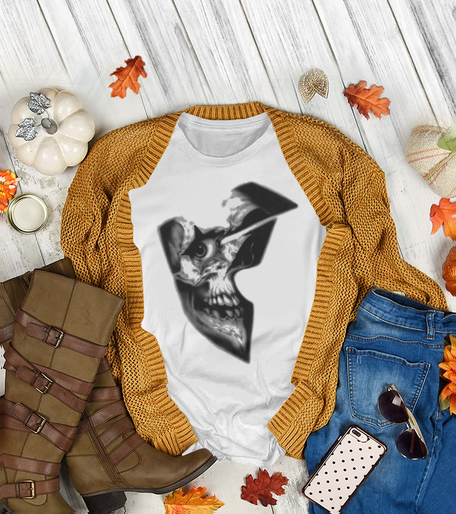 Famous Stars And Straps Skull Boh Iconic Symbol T-Shirt