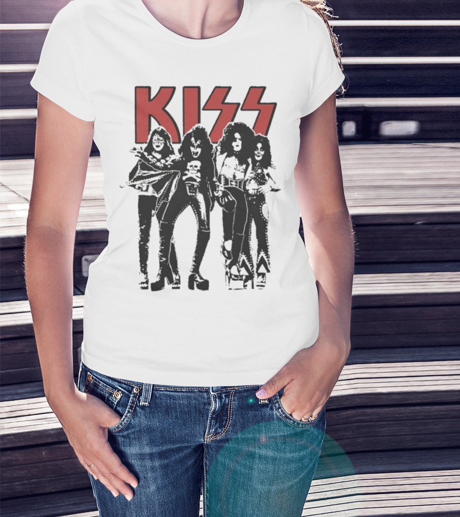 Kiss Band You Wanted The Best 1973-2023 Anniversary Classic Members T-Shirt