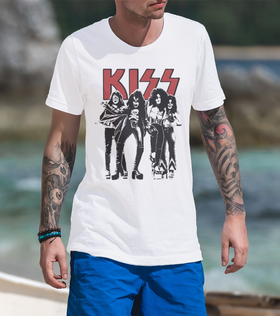 Kiss Band You Wanted The Best 1973-2023 Anniversary Classic Members T-Shirt