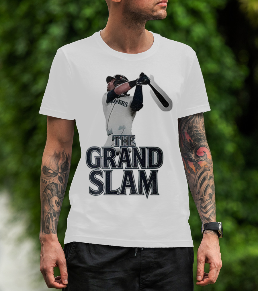 Eugenio Suárez Seattle Mariners The Grand Slam MLB Baseball T-Shirt
