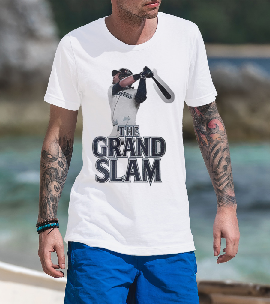 Eugenio Suárez Seattle Mariners The Grand Slam MLB Baseball T-Shirt