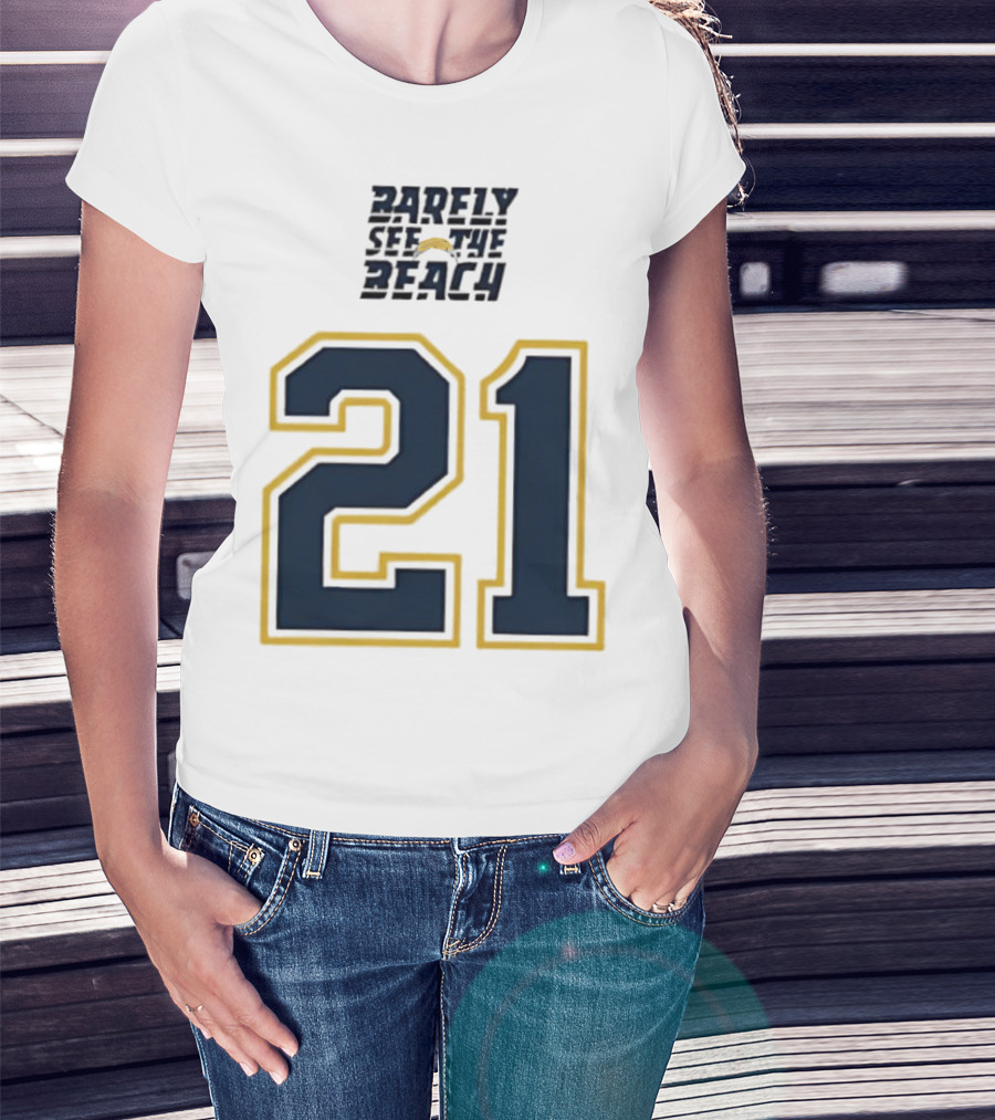 LaDainian Tomlinson San Diego Chargers 21 Barely See The Beach T-Shirt