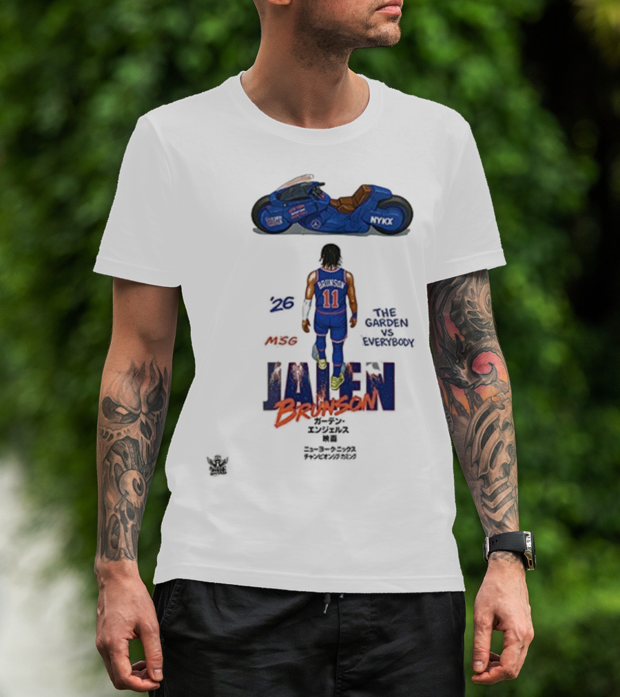 New York Knicks Jalen Brunson NYKX The Garden Vs Everybody T-Shirt