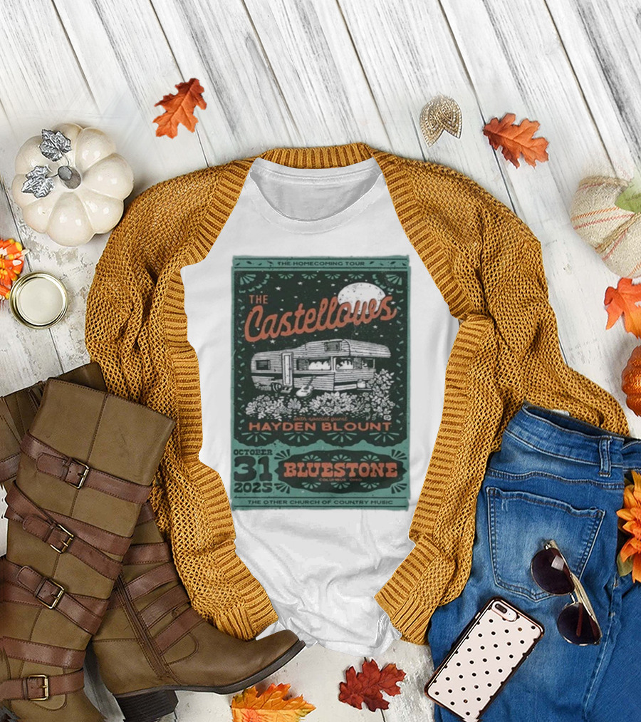 The Castellows Homecoming Tour Hayden Blount Bluestone Columbus October 31 2025 T-Shirt