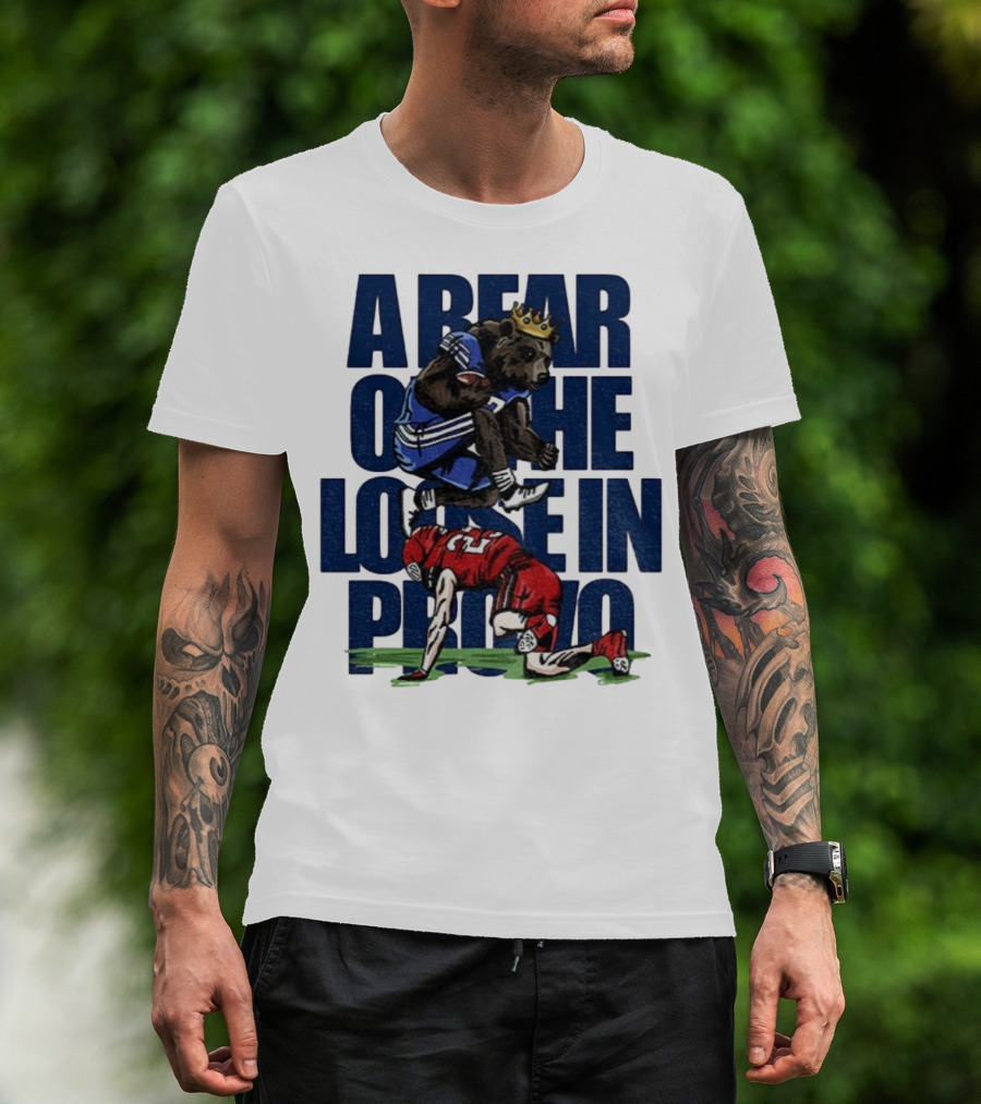 A Bear On The Loose In Provo Jump Over Kansas City Chief T-Shirt