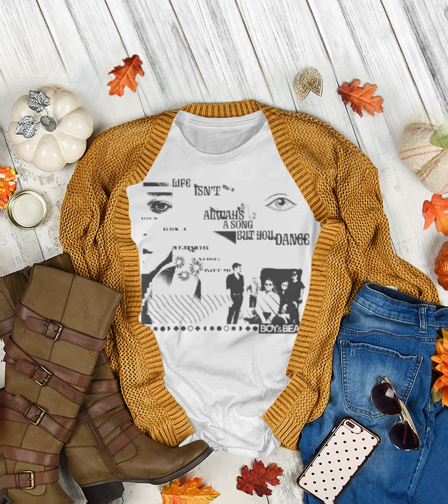 Boy & Bear Life Isn’t Always A Song But You Dance Eye Artwork T-Shirt
