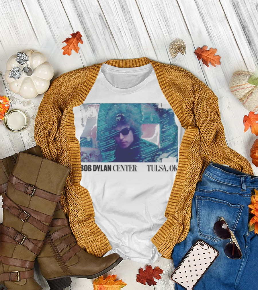 Bob Dylan Europe 1966 Tulsa OK Tour Vintage Style Photo T-Shirt