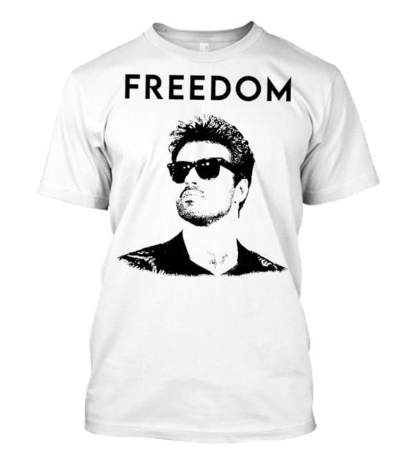 George Michael Freedom Retro Tribute T-Shirt