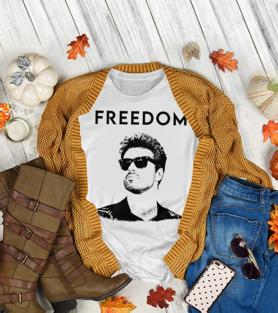 George Michael Freedom Retro Tribute T-Shirt