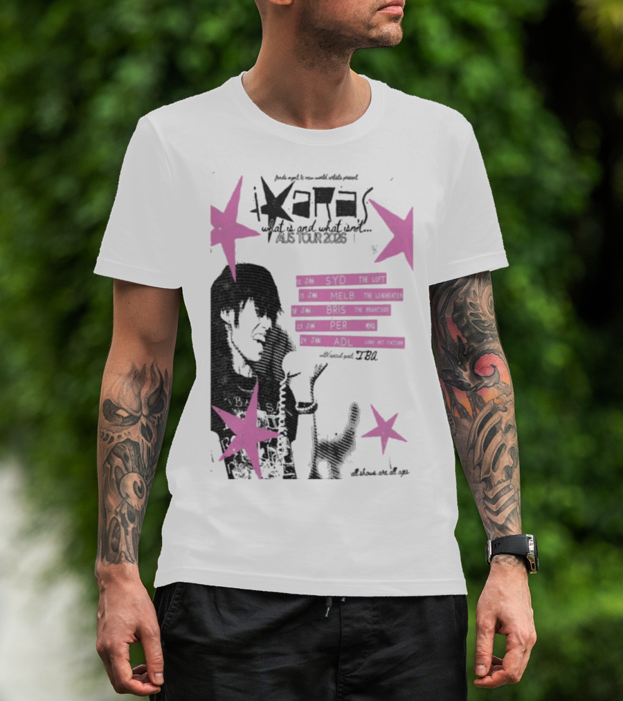 Ixara AUS Tour 2026 June Dates SYD MELB BRIS PER ADL T-Shirt