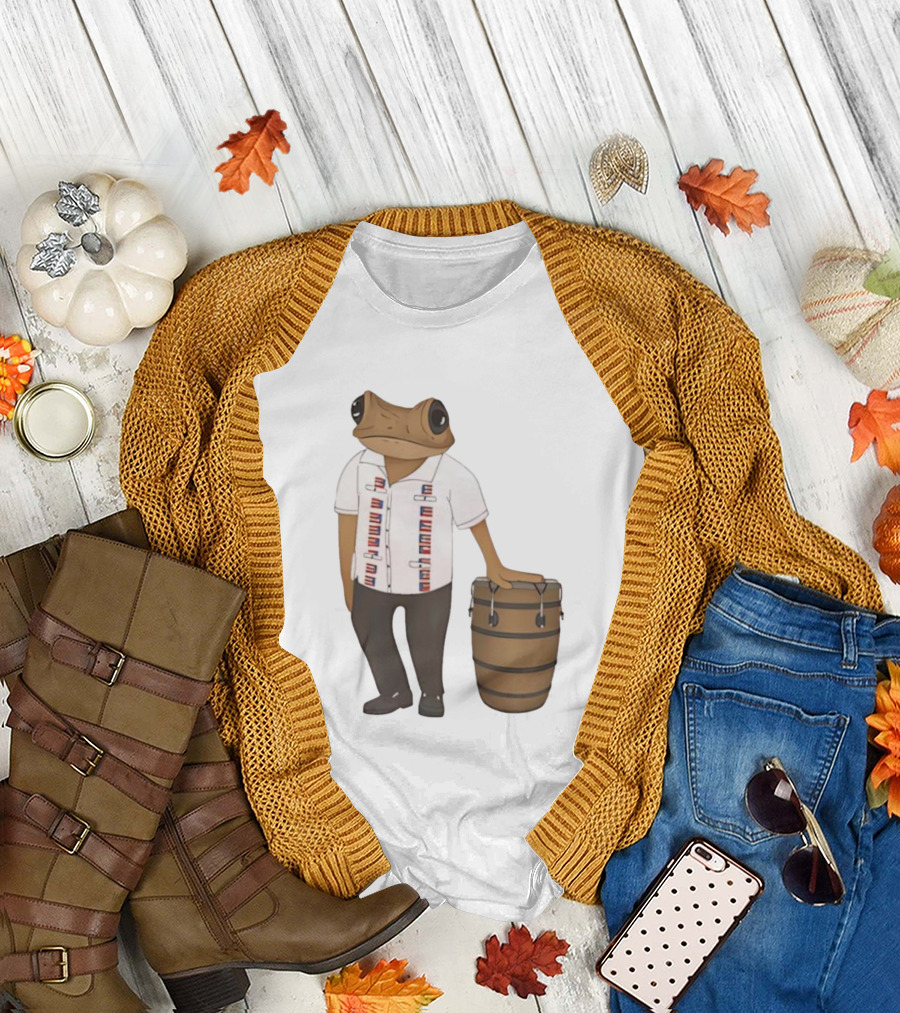 Concho Puerto Rican Debí Tirar Más Fotos Bad Bunny Album Frog Island Style Retro Vintage 주影视개발技能 T-Shirt