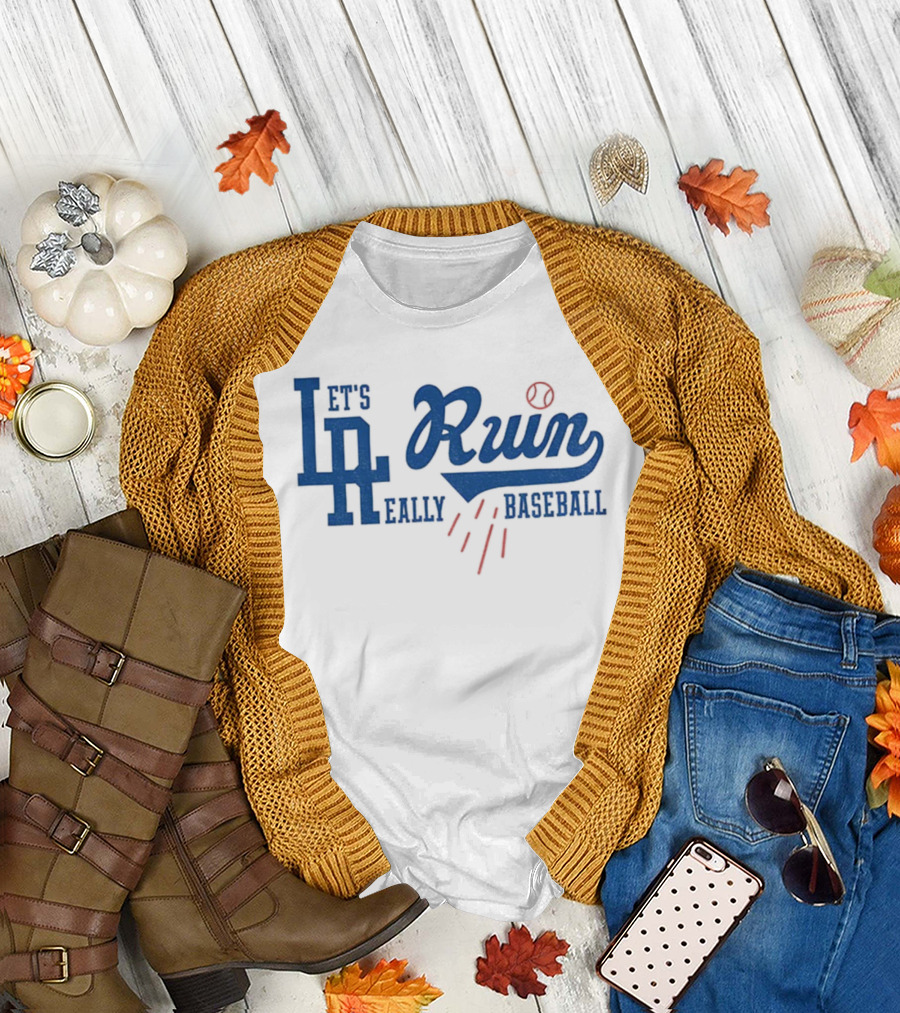 Los Angeles Dodgers Let's Ruin Earlly Baseball T-Shirt