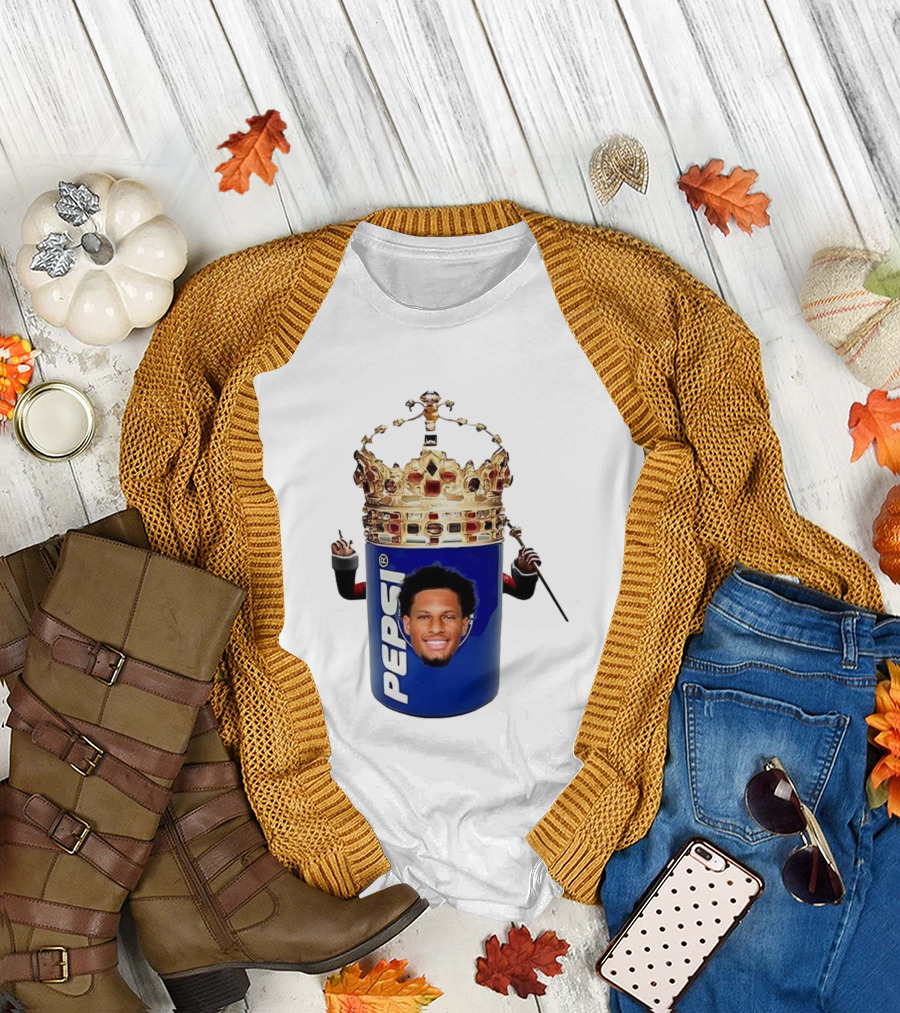 Oronde Gadsden Pepsi Crown Los Angeles Chargers King Parody T-Shirt