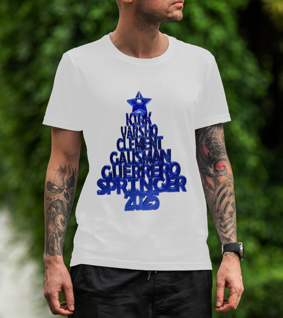 5th Inning World Series Freddie Freeman Kirk Mano Clement Gausman Guerrero Springer 2023 T-Shirt