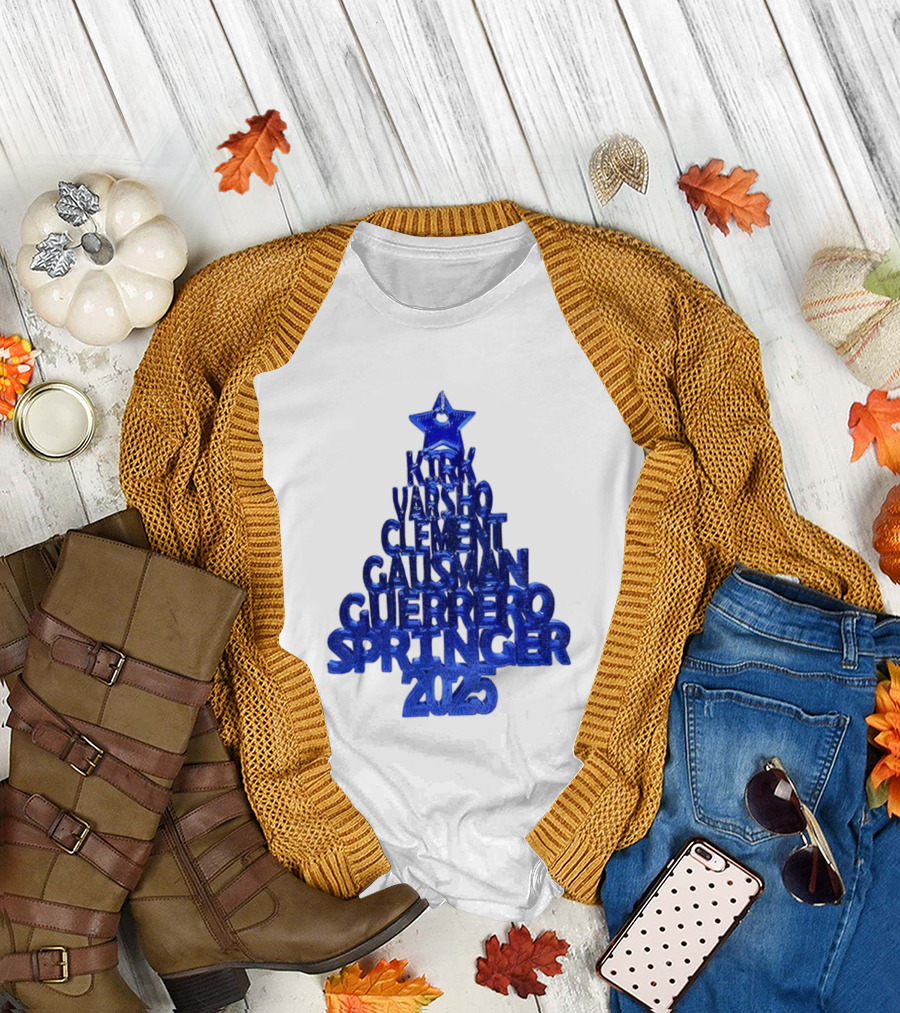 5th Inning World Series Freddie Freeman Kirk Mano Clement Gausman Guerrero Springer 2023 T-Shirt