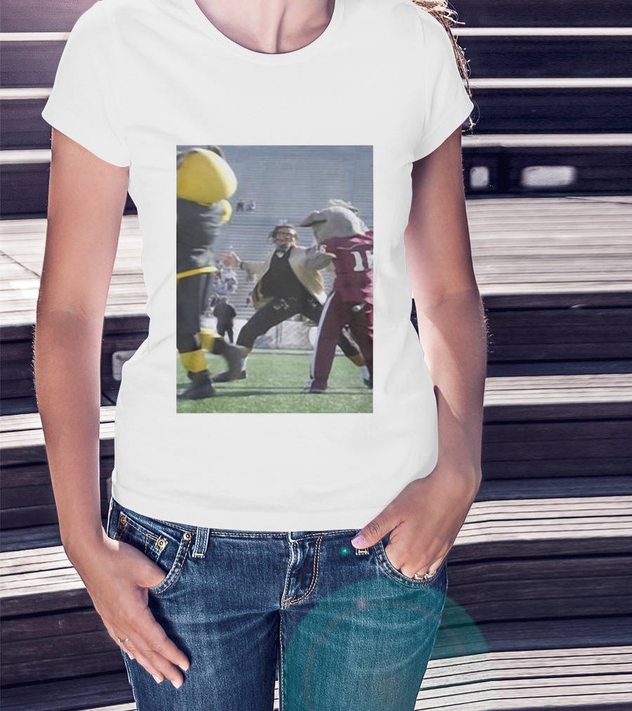 Cam Newton Versus Alabama Crimson Tide Mascot Sports Encounter T-Shirt