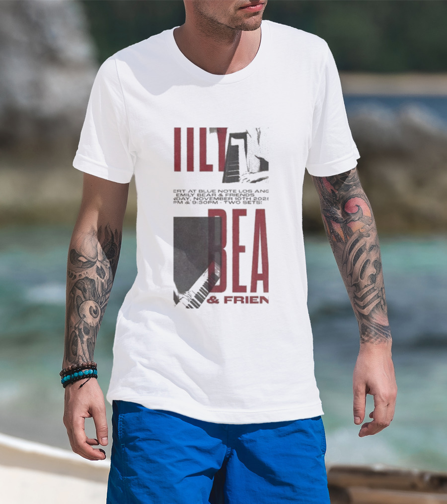 Emily Bear And Friends Live Performance November 10 2025 Blue Note Los Angeles T-Shirt