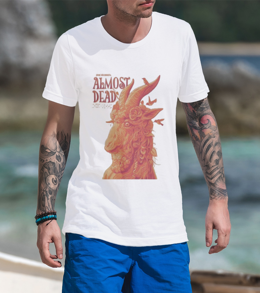 Joe Russo’s Almost Dead Oct 24 2025 Oakland CA Almost Dead Goat T-Shirt
