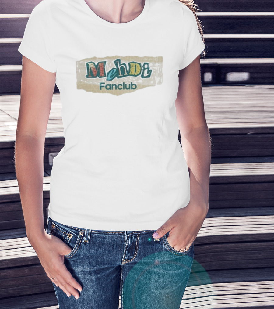 Star Academy Mehdi Colorful Fanclub Retro Style T-Shirt