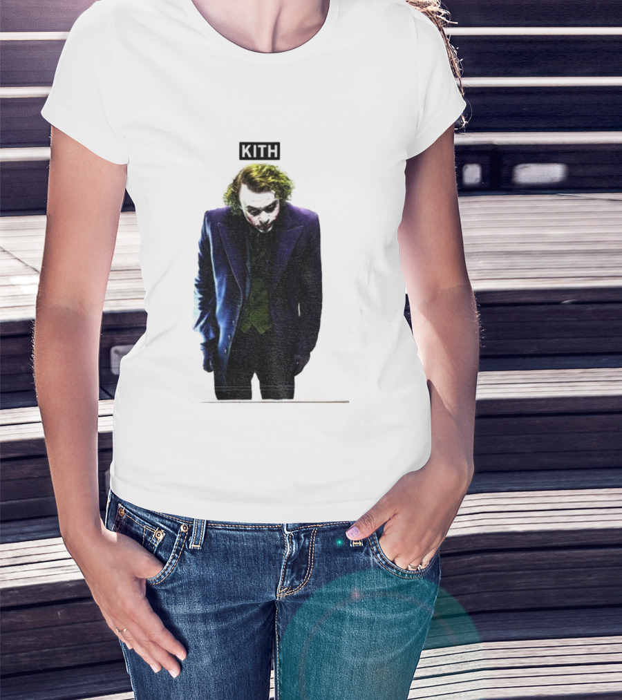 Dodgers Batman Kith Joker Collaboration T-Shirt