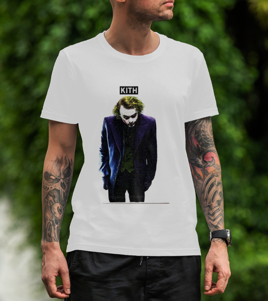 Dodgers Batman Kith Joker Collaboration T-Shirt
