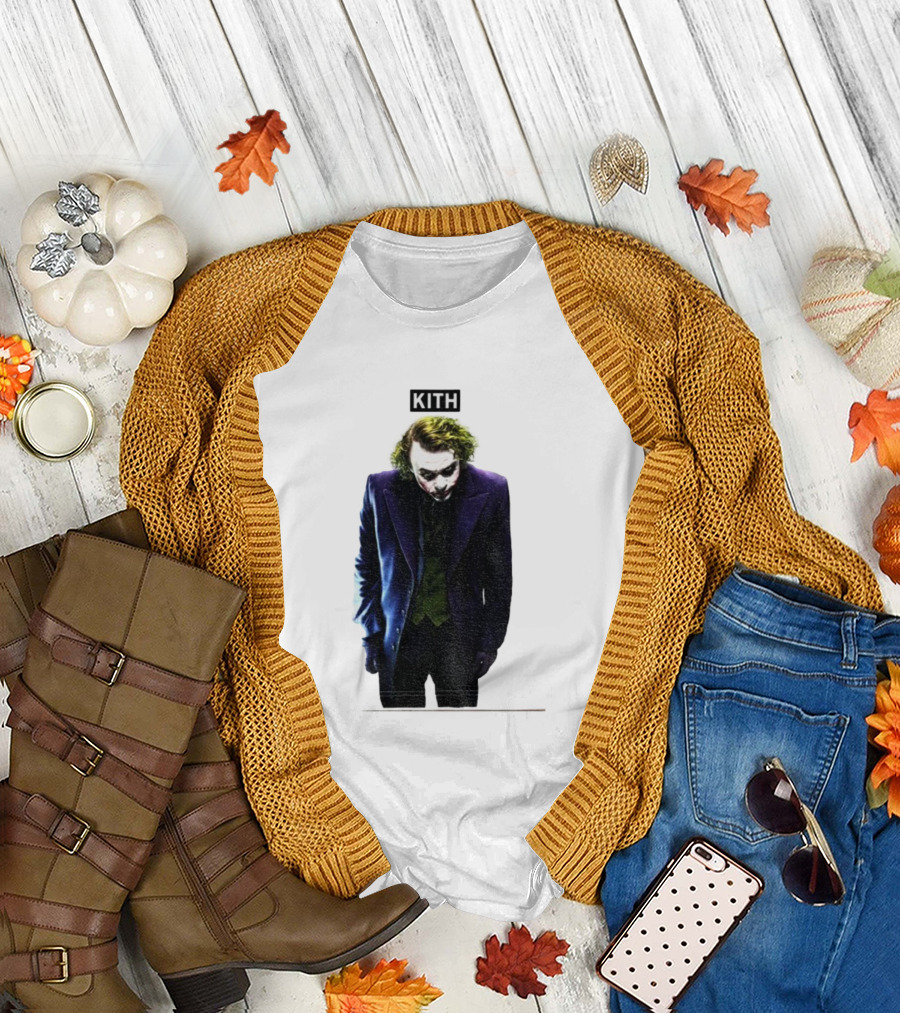 Dodgers Batman Kith Joker Collaboration T-Shirt