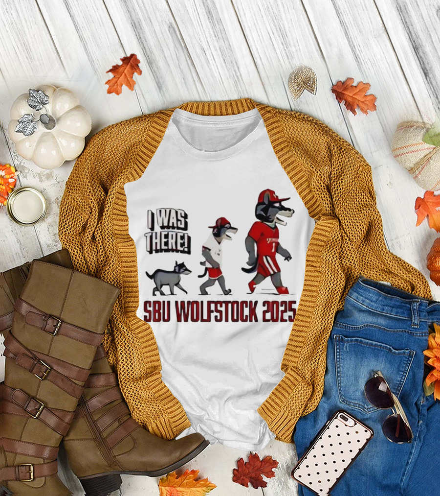 I Was There SBU Wolfstock 2025 Festival Event Celebration T-Shirt