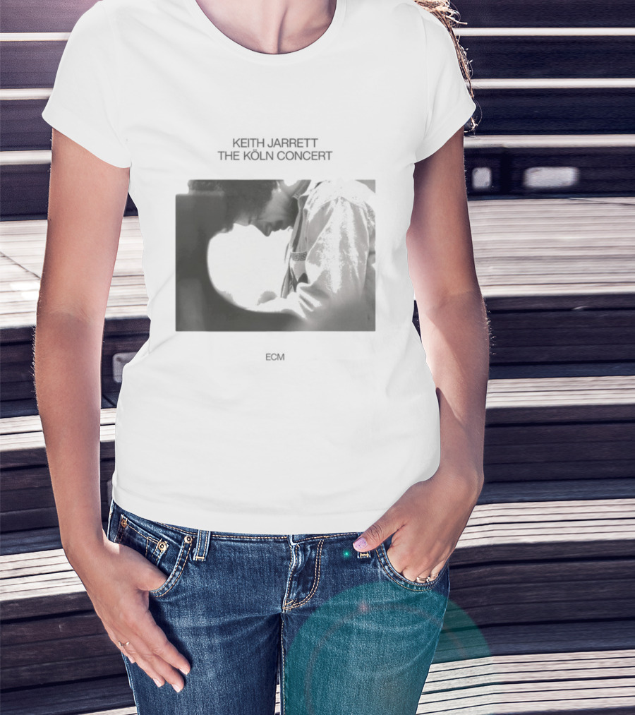Keith Jarrett The Köln Concert 50th Anniversary Pianist Tribute 1975 Iconic Jazz Performance T-Shirt