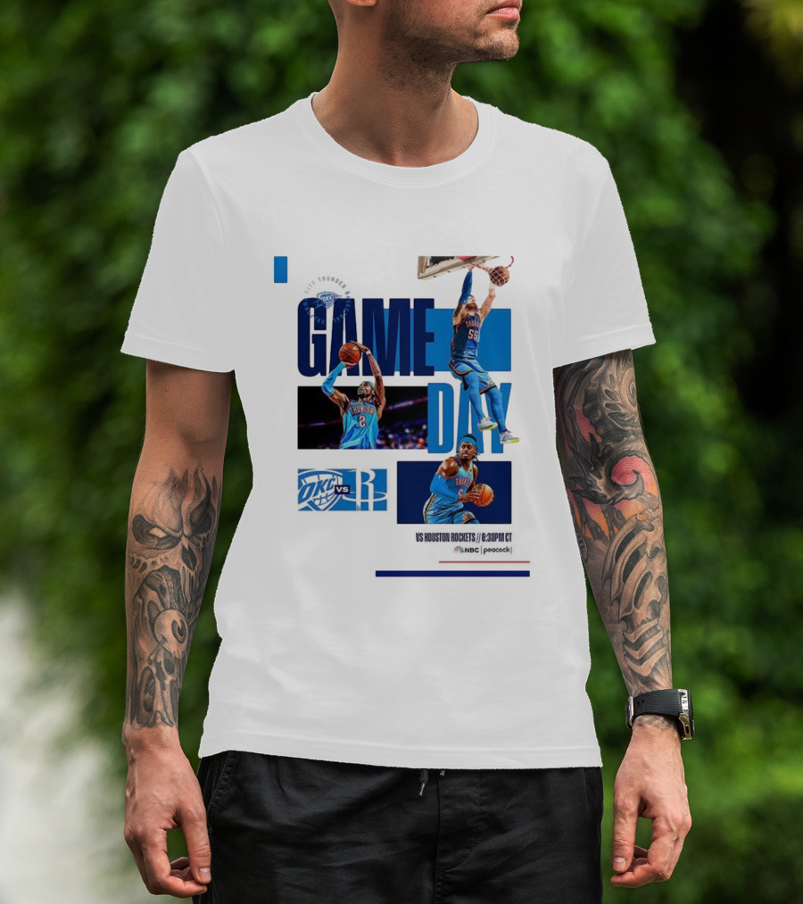 Oklahoma City Thunder Game Day NBA 2025 T-Shirt