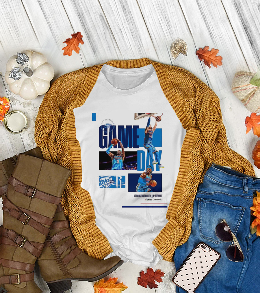 Oklahoma City Thunder Game Day NBA 2025 T-Shirt