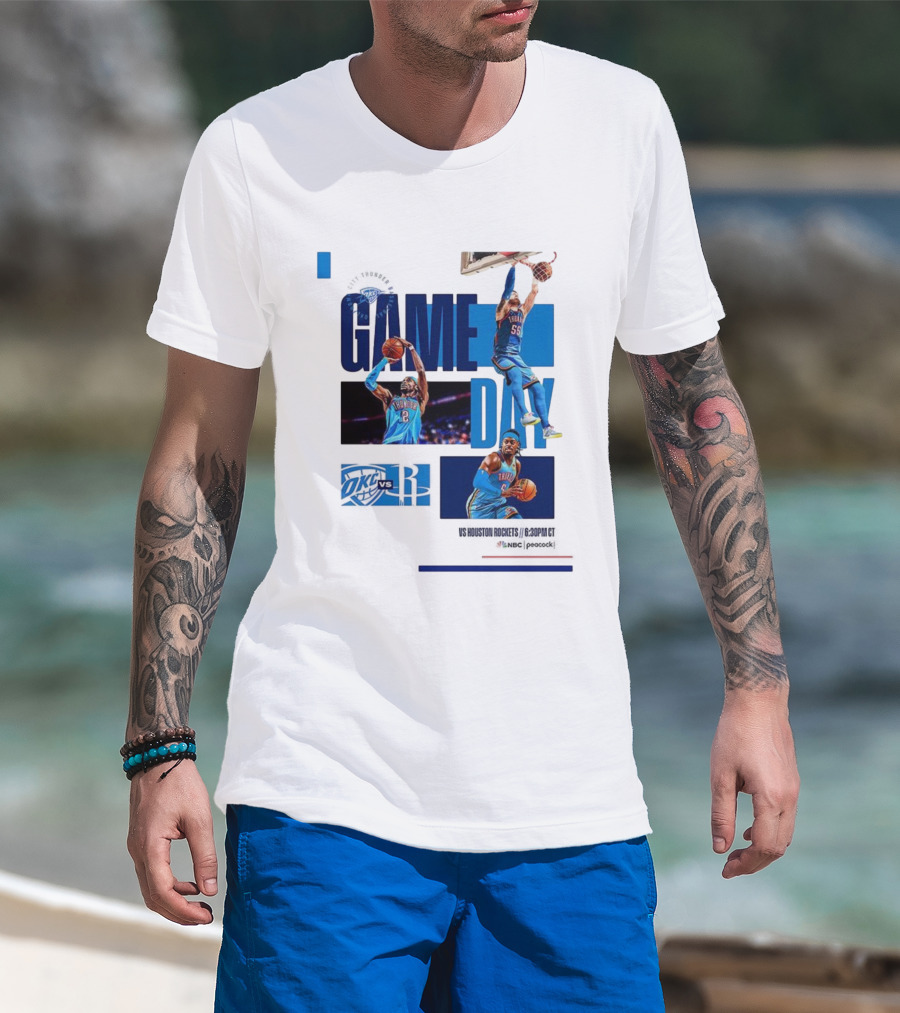 Oklahoma City Thunder Game Day NBA 2025 T-Shirt