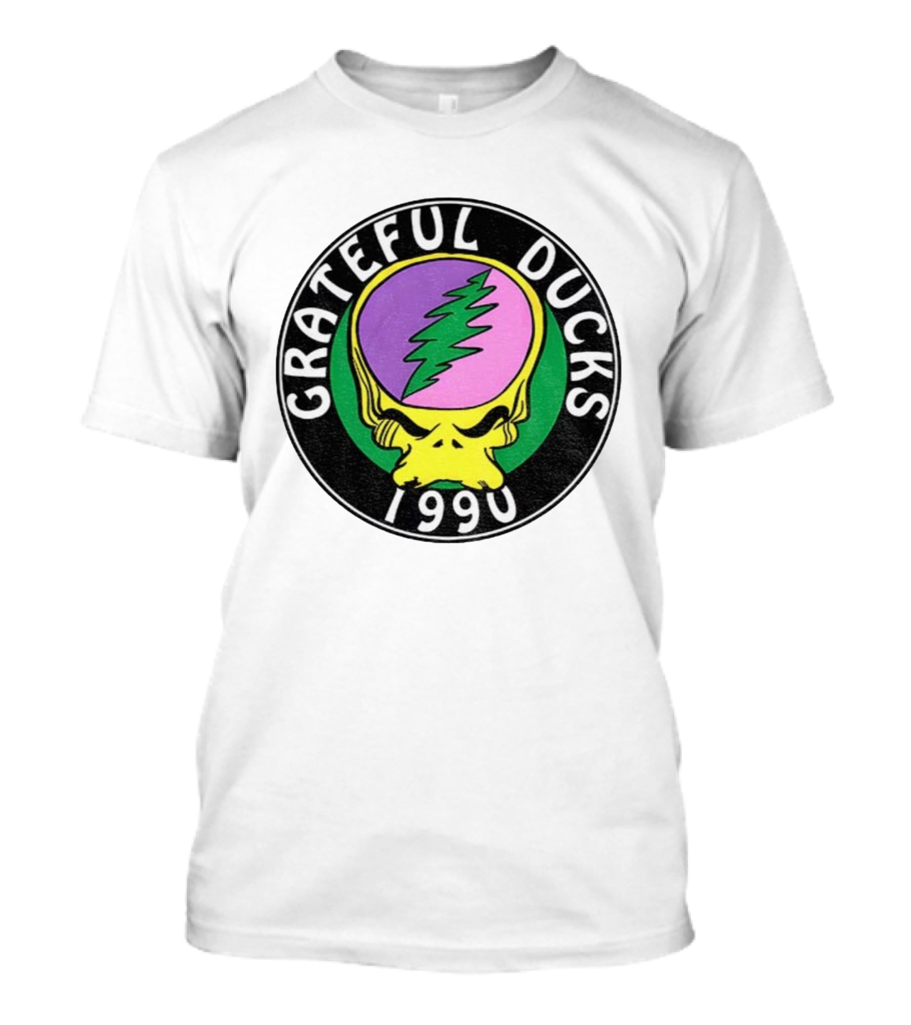 Grateful Ducks 1990 Football Game Day Grateful Dead X Oregon Ducks T-Shirt