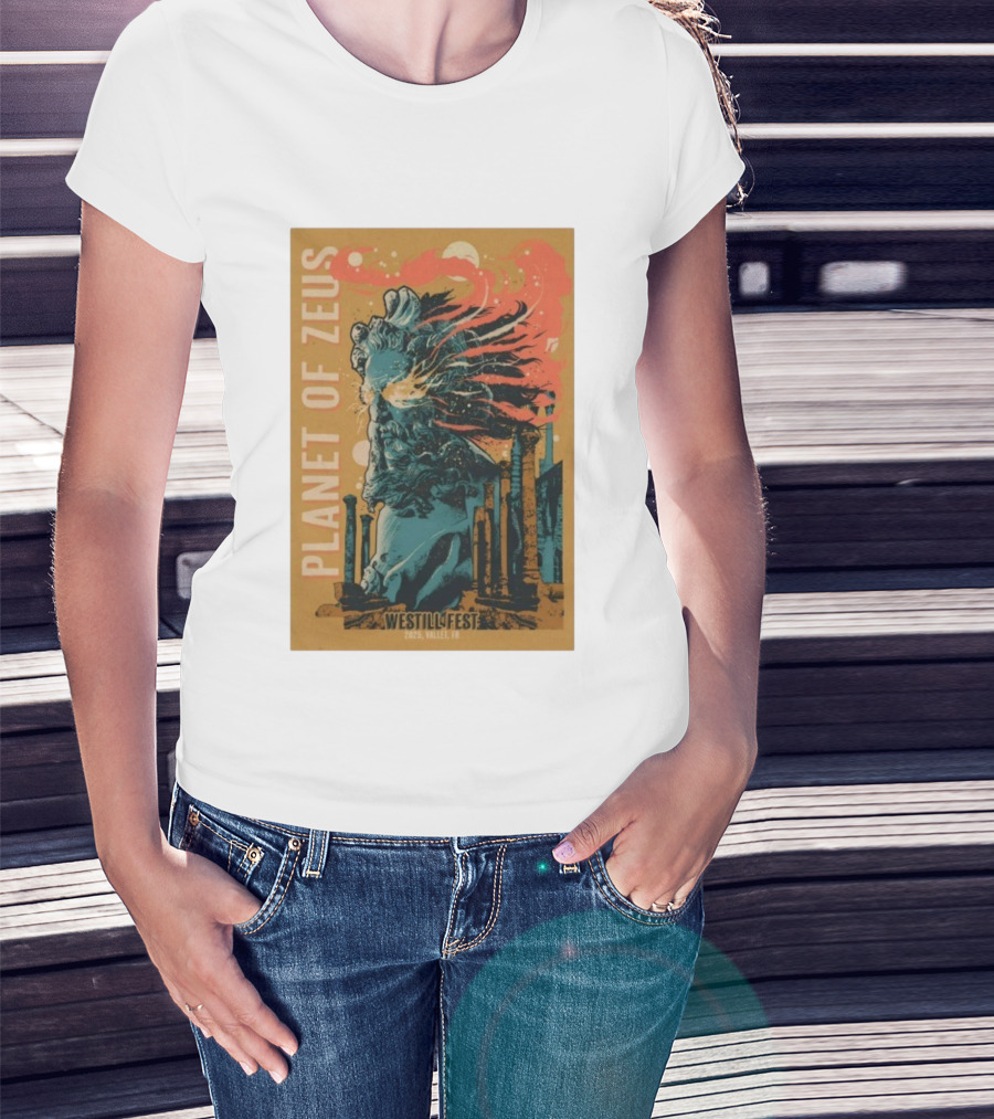 Planet Of Zeus Westill Fest 2025 Vallet France T-Shirt