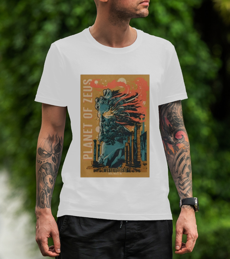 Planet Of Zeus Westill Fest 2025 Vallet France T-Shirt