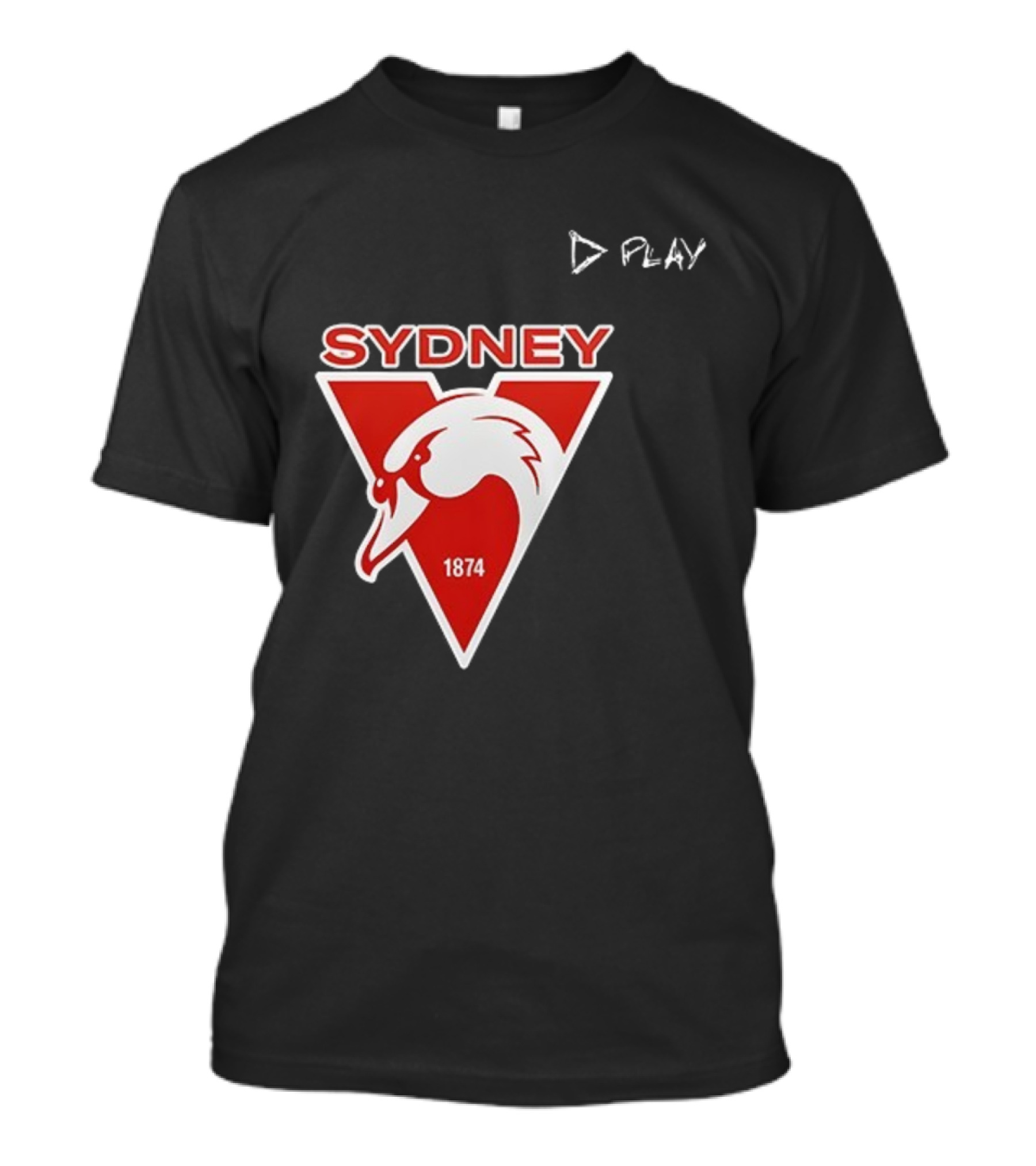 Ed Sheeran X Sydney Swans Loop Tour Play 1874 T-Shirt