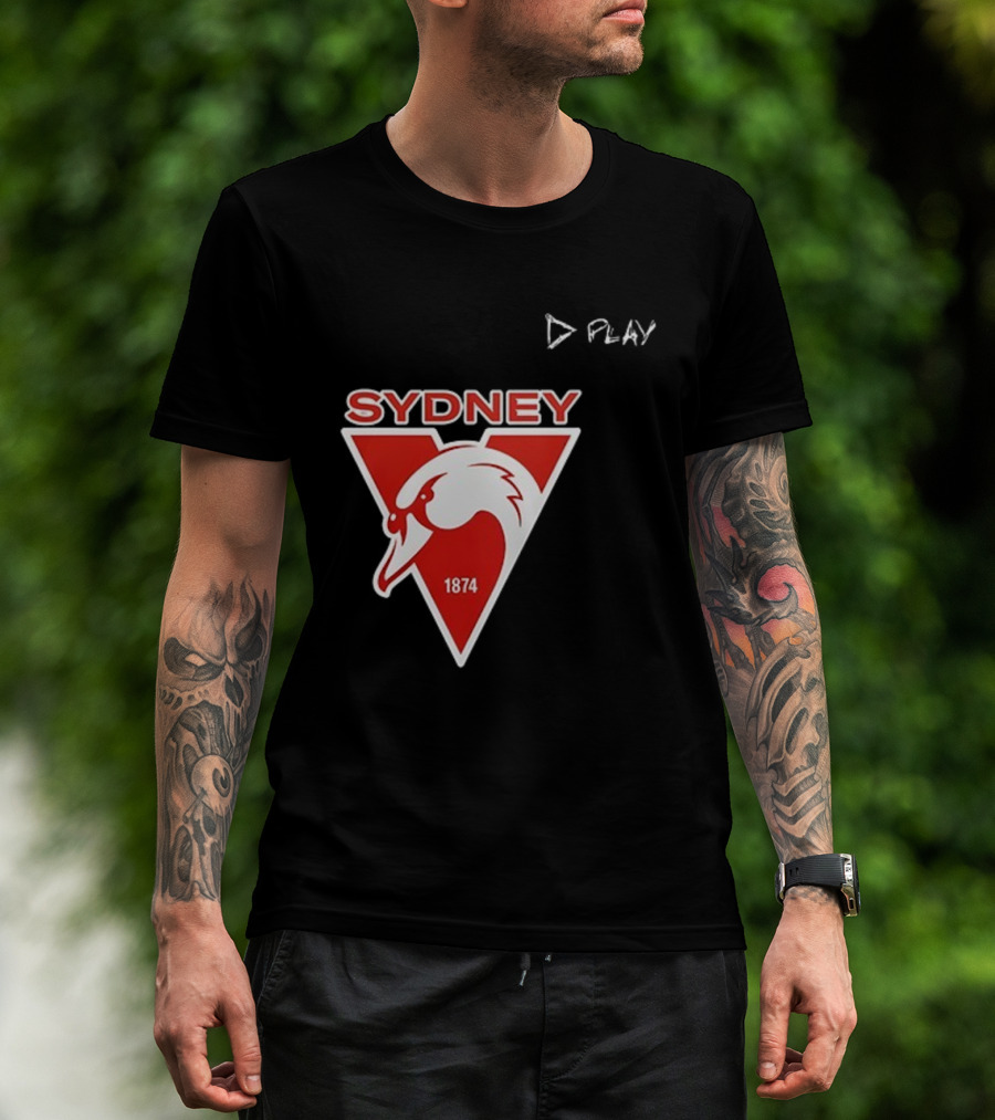 Ed Sheeran X Sydney Swans Loop Tour Play 1874 T-Shirt