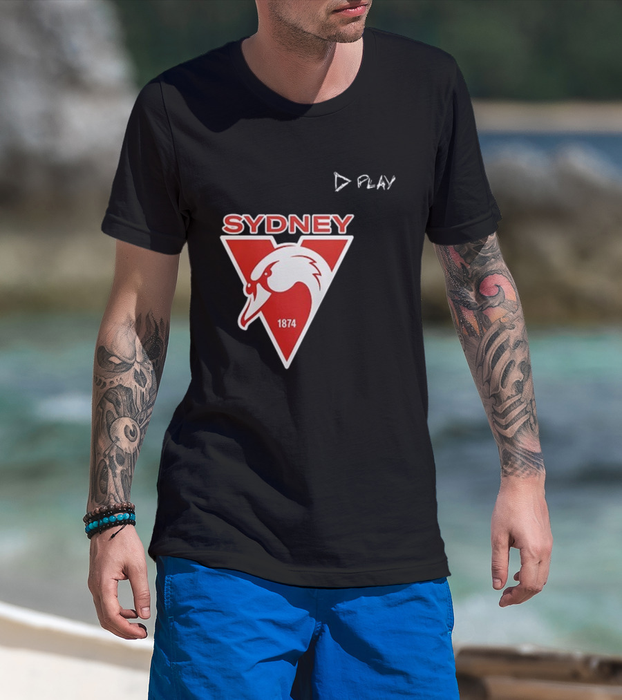 Ed Sheeran X Sydney Swans Loop Tour Play 1874 T-Shirt