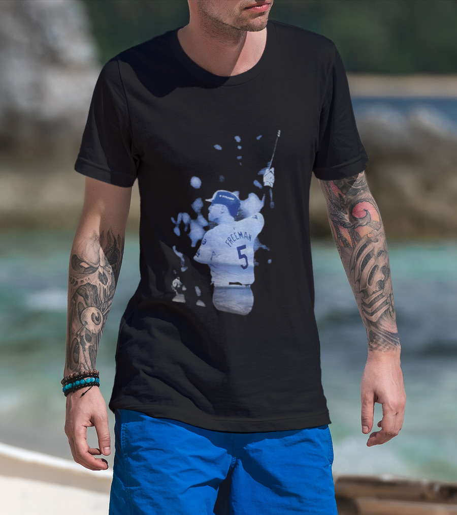 Freddie Freeman Los Angeles Dodgers MLB Baseball World Series 2025 T-Shirt