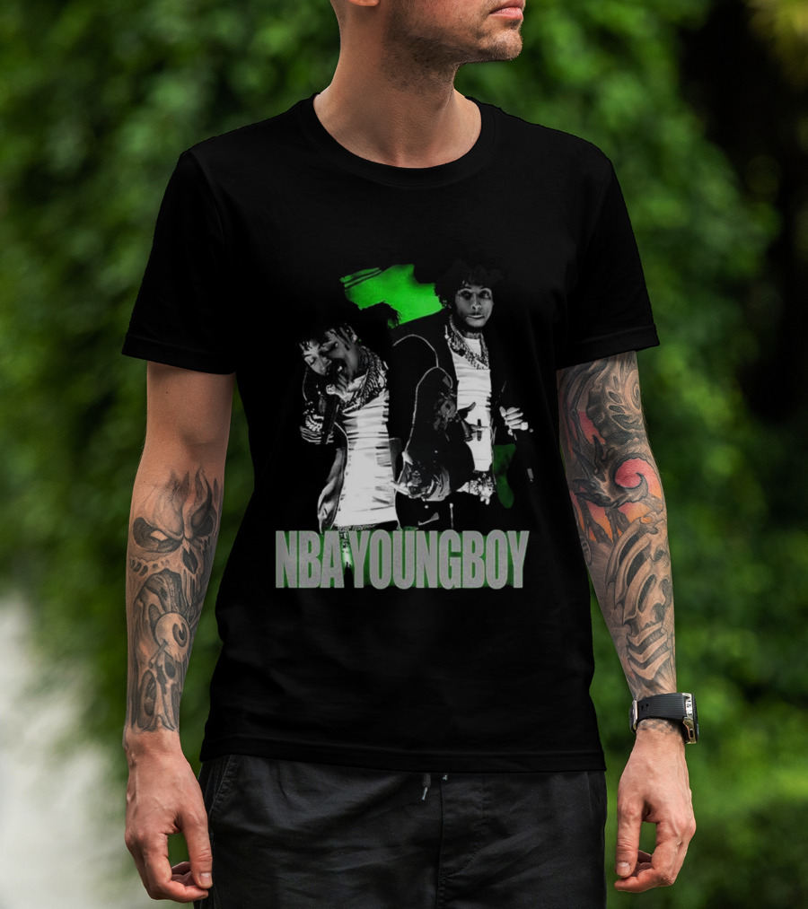 NBA YoungBoy Rap Icon Music Influence T-Shirt