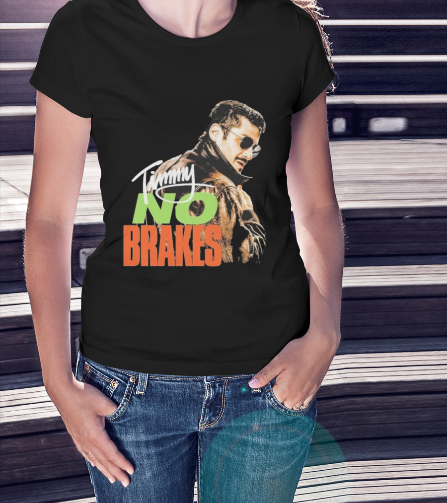 Timmy No Brakes Racing Jacket Sunglasses Style T-Shirt