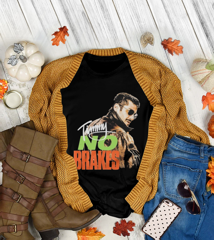 Timmy No Brakes Racing Jacket Sunglasses Style T-Shirt
