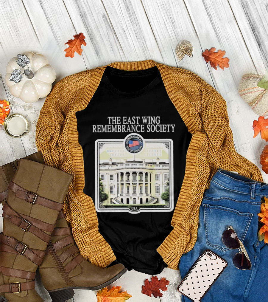 The East Wing Remembrance Society USA Commemorative Day Oval Office T-Shirt