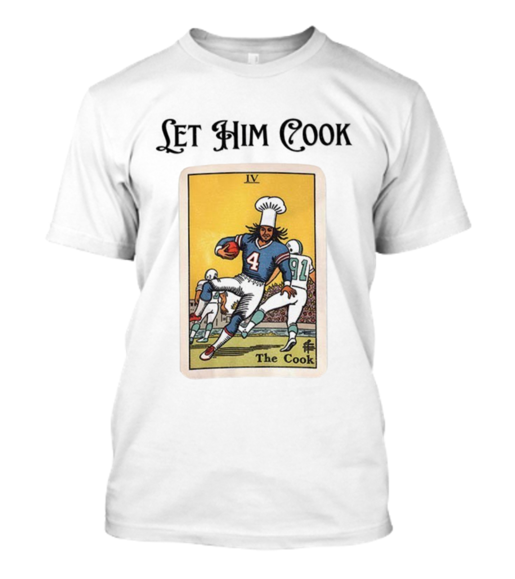 Let Him Cook James Cook The Cook Buffalo Bills NFL Football 2025 Bills Mafia T-Shirt