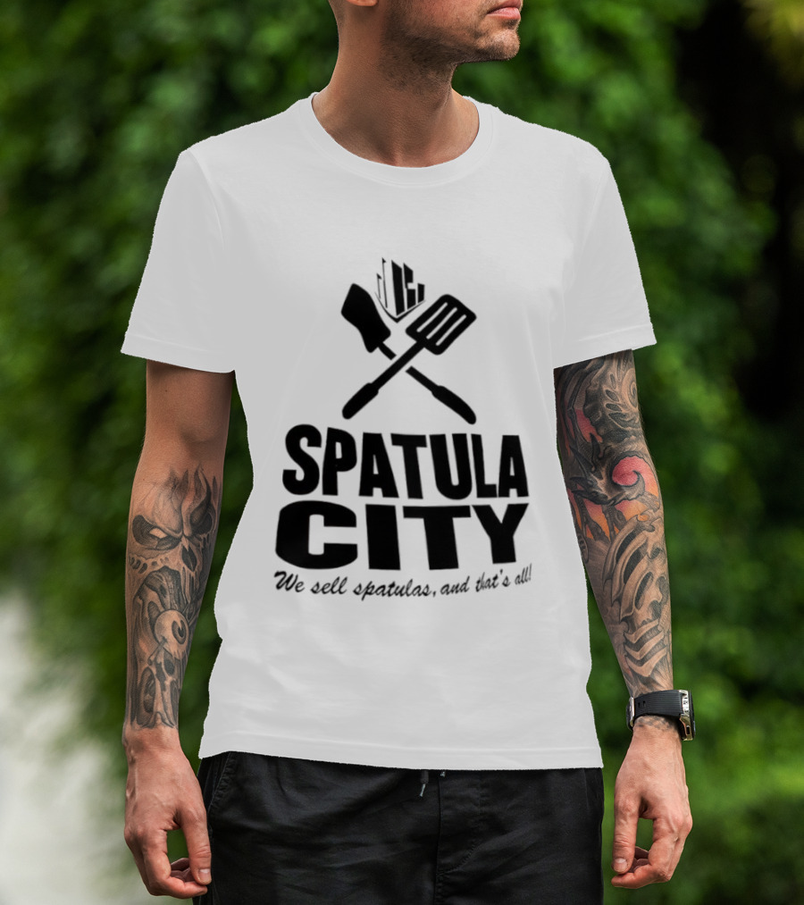 Spatula City We Sell Spatulas And That’s All Vintage Humor T-Shirt