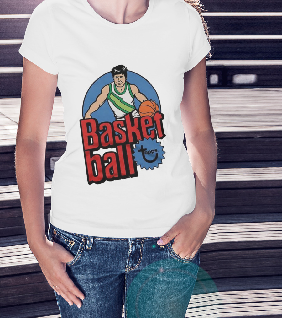 Topps Basketball 1978 Vintage Picture Cards Retro Style T-Shirt