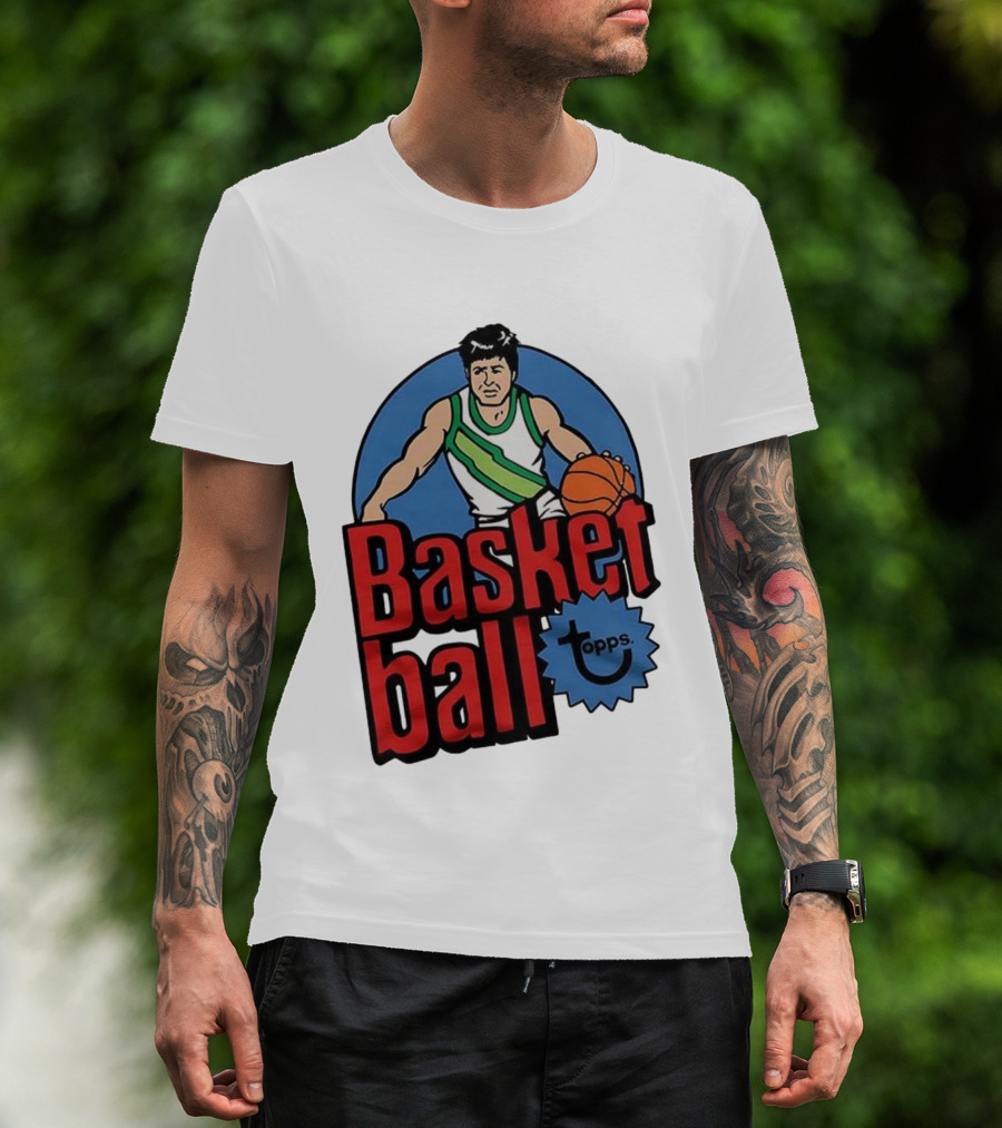 Topps Basketball 1978 Vintage Picture Cards Retro Style T-Shirt