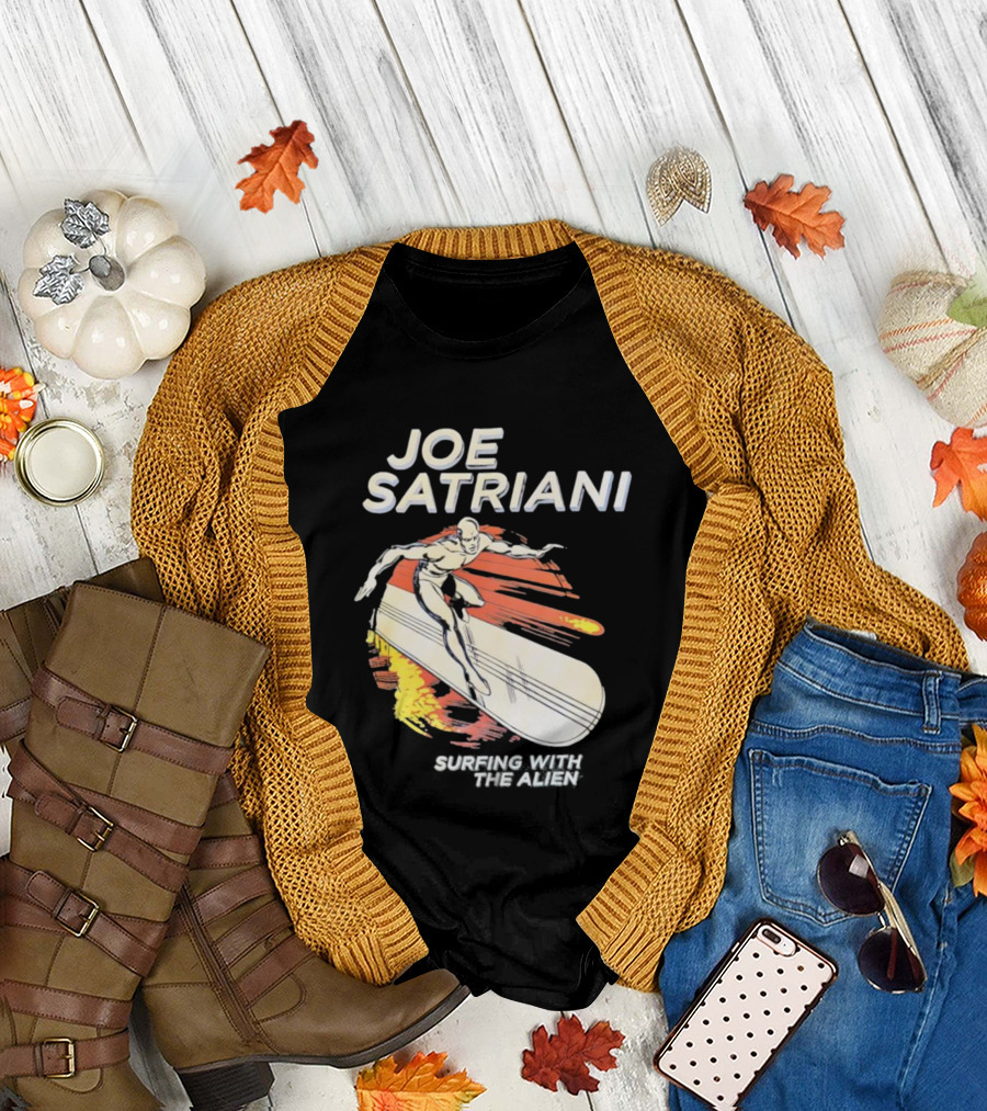 Joe Satriani Surfing with the Alien Cover Art T-Shirt