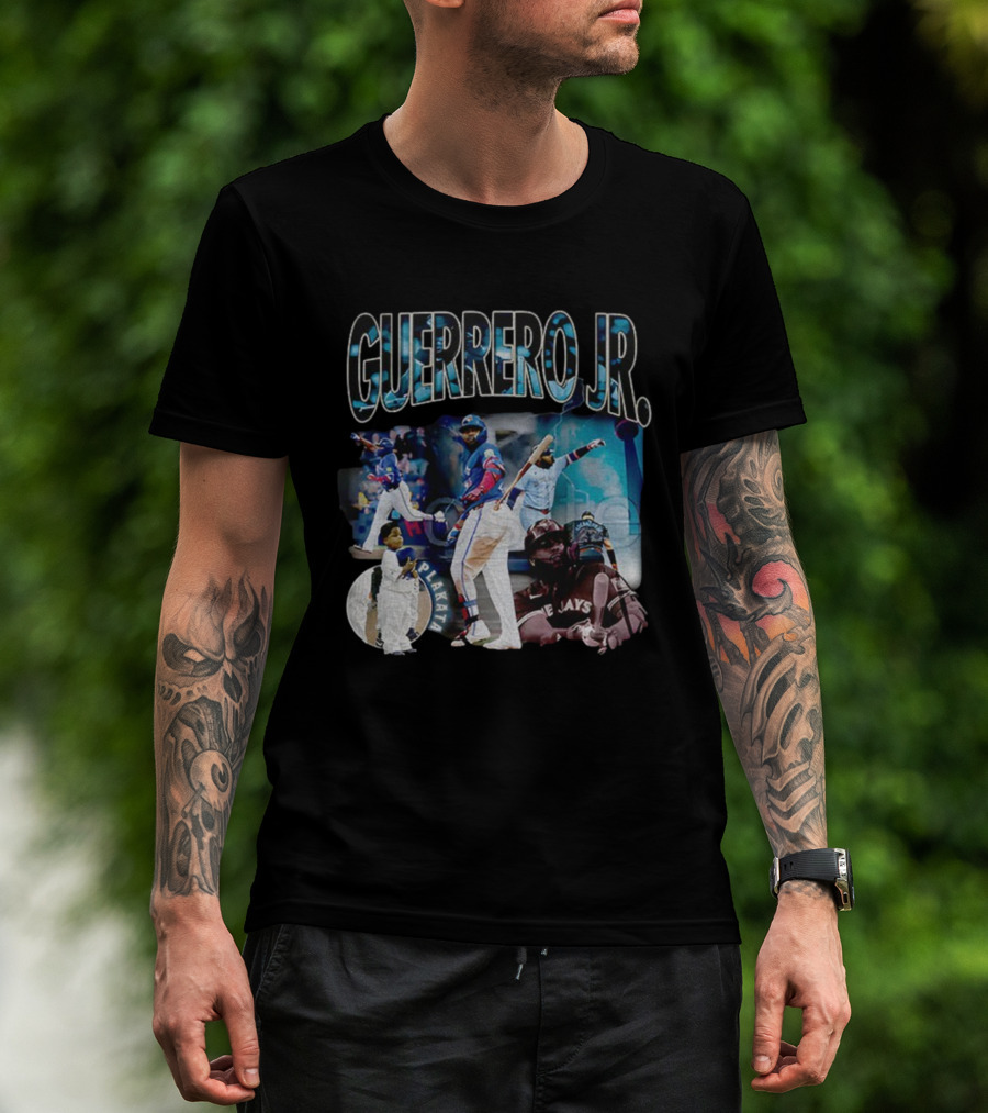 GUERRERO JR Blue Jays Baseball MVP Champions MLB Highlights T-Shirt