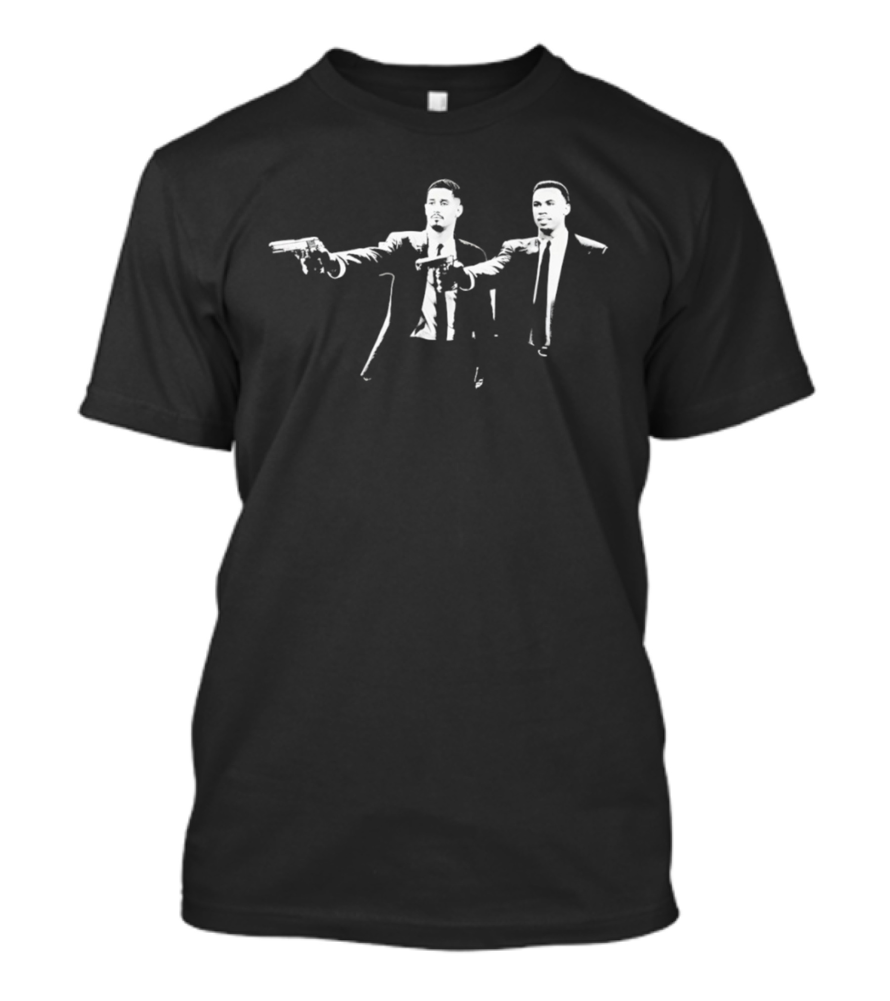 William Saliba Gabriel Magalhães Pulp Fiction Movie Vintage Style T-Shirt